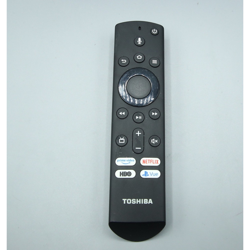 Genuine OEM Toshiba CT-RC1US-19 Voice Remote Control for Fire TV Edition Black
